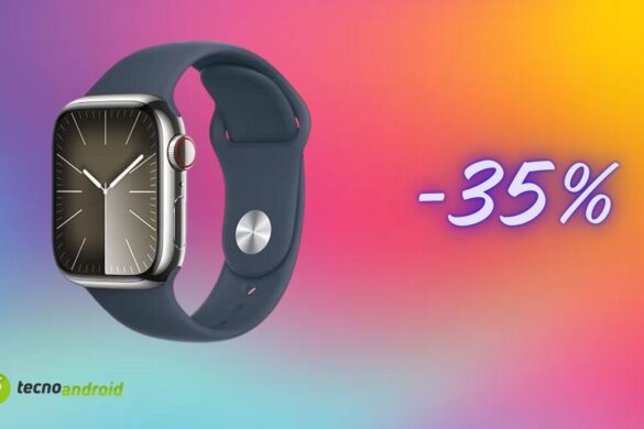Crolla il prezzo dell’Apple Watch Series 9 su Amazon: -35% solo per poco