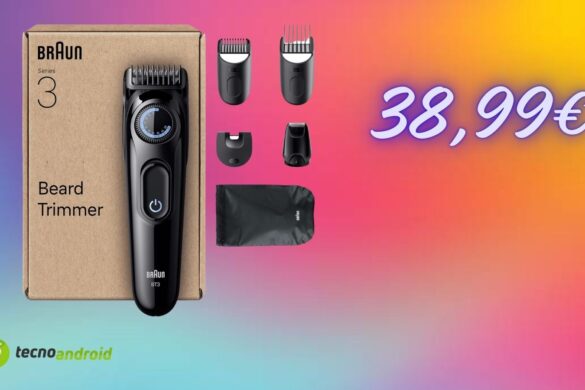 Regolabarba Braun Series 3: prezzo imperdibile con questa offerta Amazon