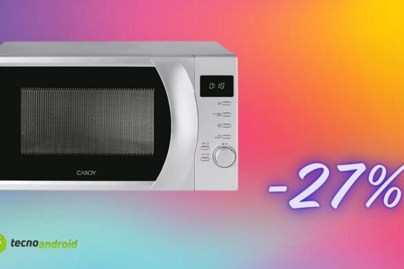 Amazon fa crollare il prezzo di questo microonde Candy: costa meno di 100€