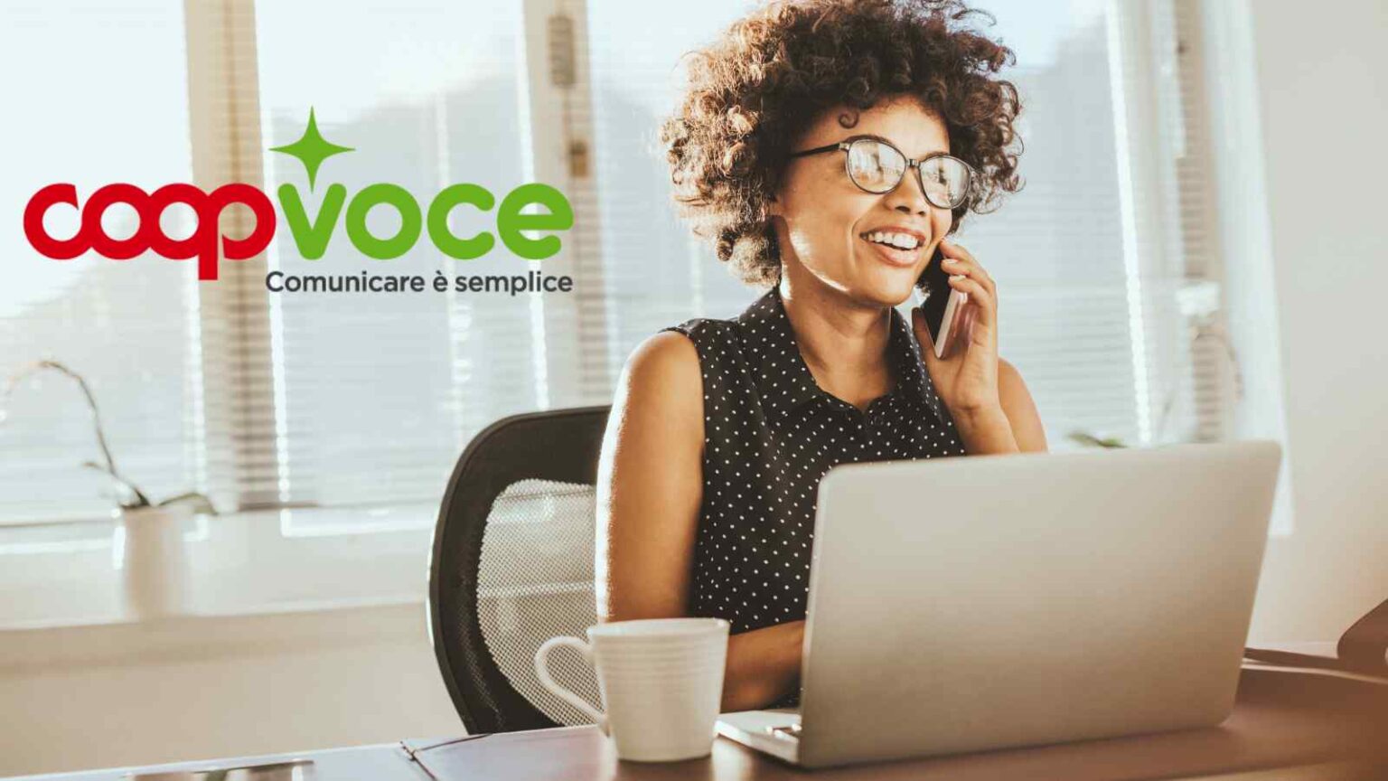CoopVoce offre 100 GB, minuti illimitati e 1000 SMS a 6,30 € al mese con il piano EVO 100, senza rincari e con la promo APRILE20.