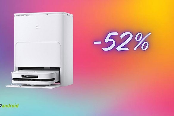 Amazon regala questo robot Ecovacs Deboot XS Omni scontandolo del 52%