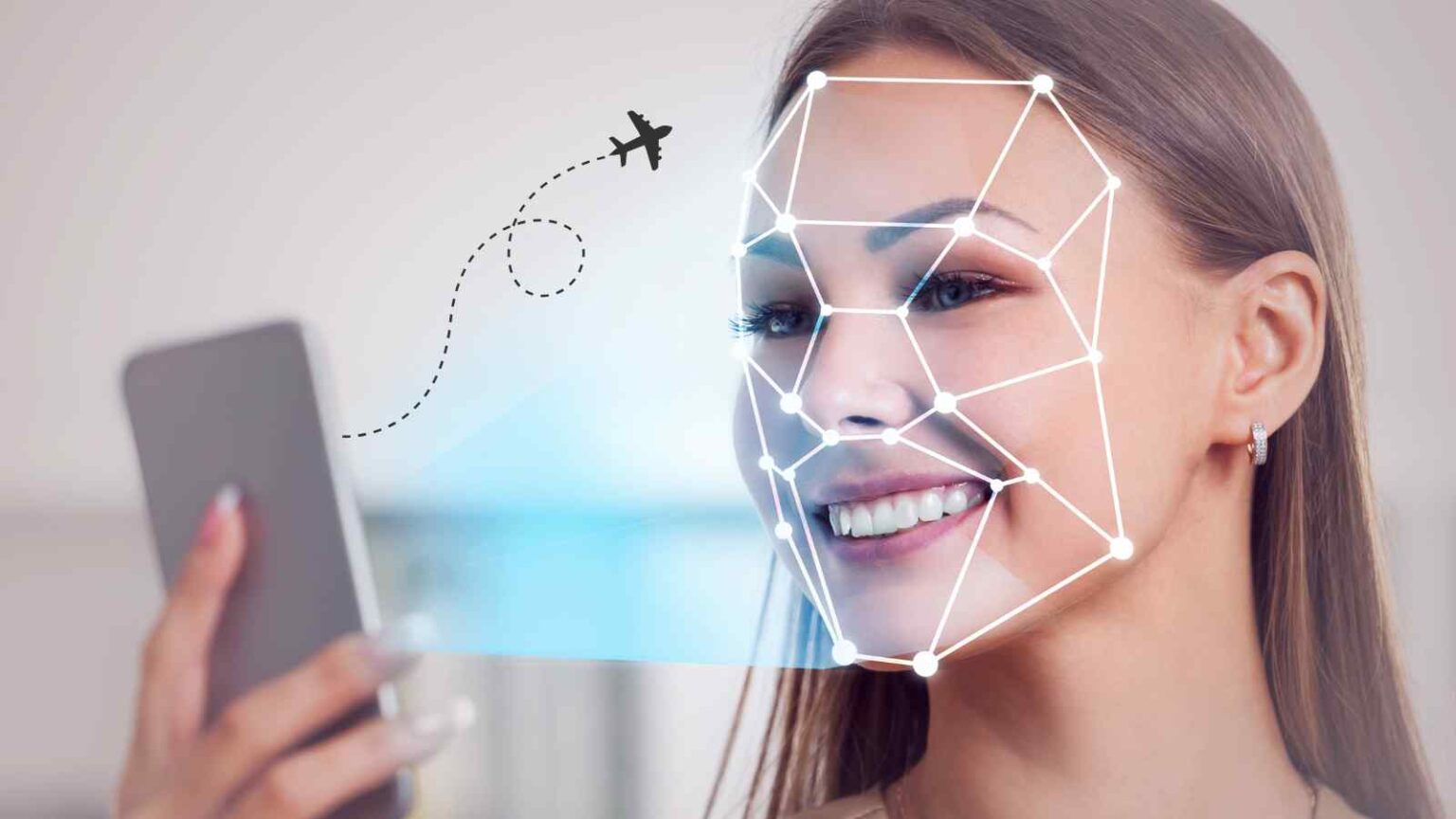 Il riconoscimento facciale e i pass digitali potrebbero rivoluzionare il modo in cui viaggiamo in aeroporto entro tre anni.