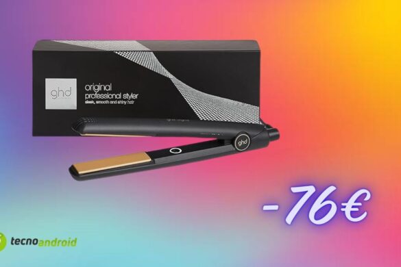ghd Original: la piastra professionale che Amazon sconta del 36%