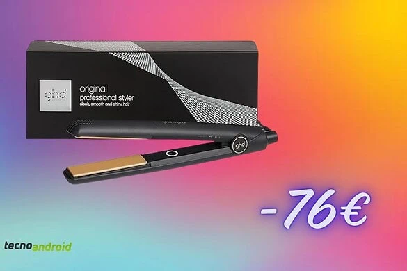 ghd Original: la piastra professionale che Amazon sconta del 36%