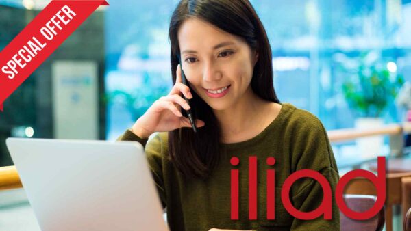 Iliad TOP 250 PLUS offre 250 GB, chiamate illimitate e roaming in Europa a 9,99€ al mese, senza aumenti o sorprese.