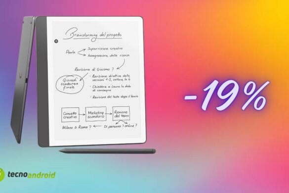Kindle Scribe (16 GB) imperdibile su Amazon con lo sconto del 19%