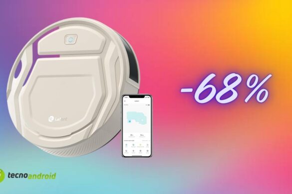 Amazon fa crollare del 68% il prezzo di questo robot aspirapolvere Lefant