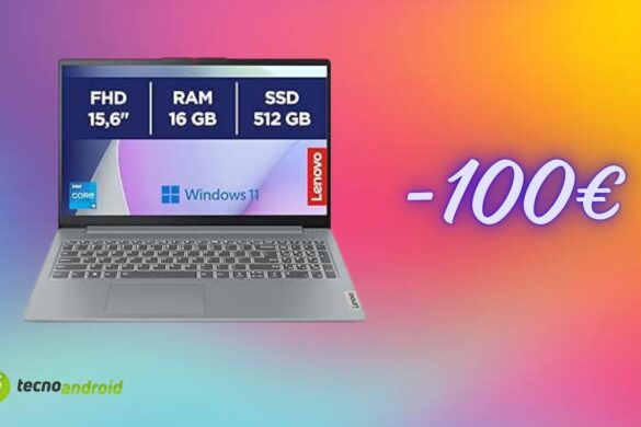 Lenovo IdeaPad Slim 3 a prezzo shock: su Amazon a -100€
