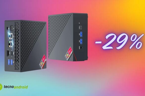Mini PC NiPoGi AM06Pro a prezzo shock: Amazon lo sconta di oltre 200€