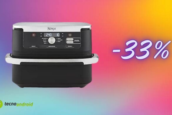 Friggitrice ad aria Ninja a prezzo unico: Amazon la sconta del 30%