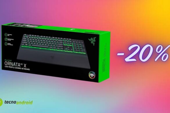 Tastiera Razer Ornata V3 X  a prezzo shock su Amazon: costa solo 39,99€