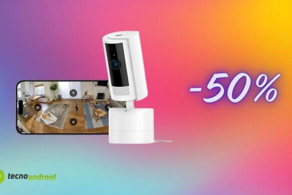 Videocamera interna Ring in offerta folle: Amazon la sconta del 50%