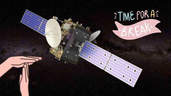 Hayabusa2 in safe mode, ma il viaggio continua