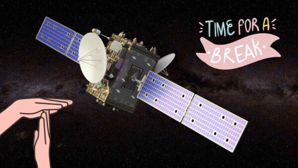 Hayabusa2 entra in modalità sicura durante il viaggio verso l’asteroide 1998 KY26, ma resta operativa e in contatto con la Terra.