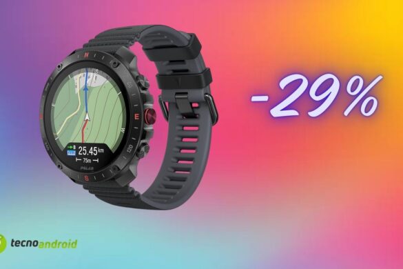Polar Grit X2 Pro, il miglior alleato degli sportivi oggi a -29% su Amazon