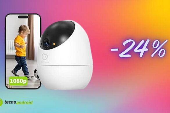 Telecamera da interno Beans View a prezzo folle su Amazon: solo per oggi 14,34€