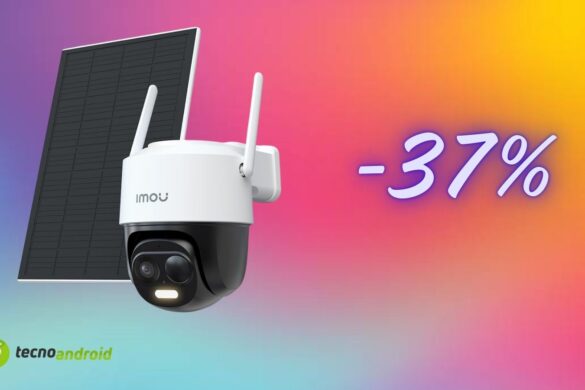 Telecamera Wi-Fi da esterno imperdibile su Amazon: sconto del 37%