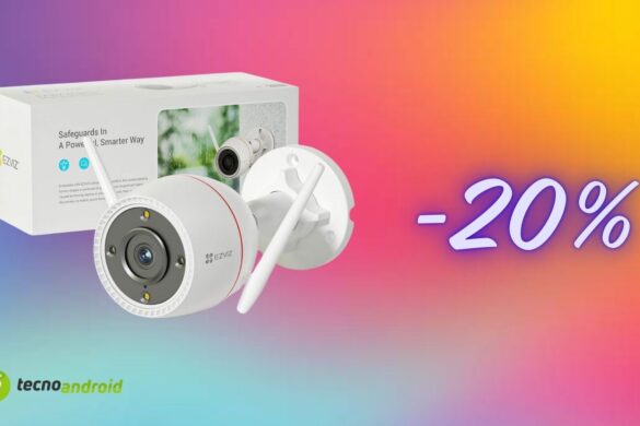 Telecamera Wi-Fi da esterno: prezzo conveniente su Amazon con il -20%