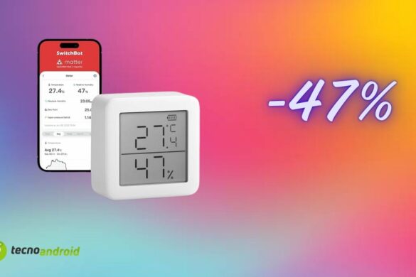 Su Amazon crolla il prezzo dello SwitchBot: 7,99€ per questo termometro da interno