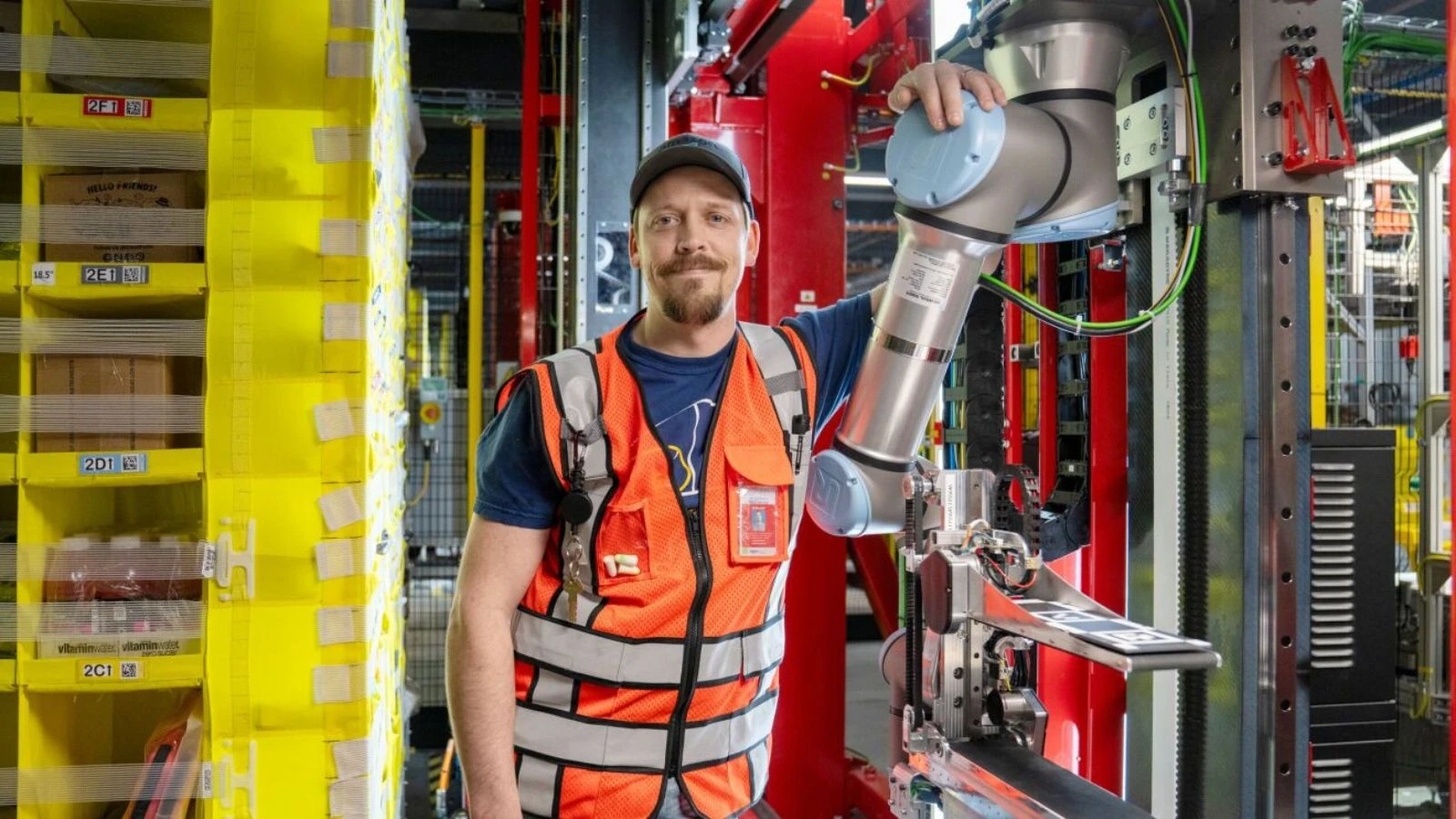 Amazon crea Vulcan, il robot che ha il senso del tatto