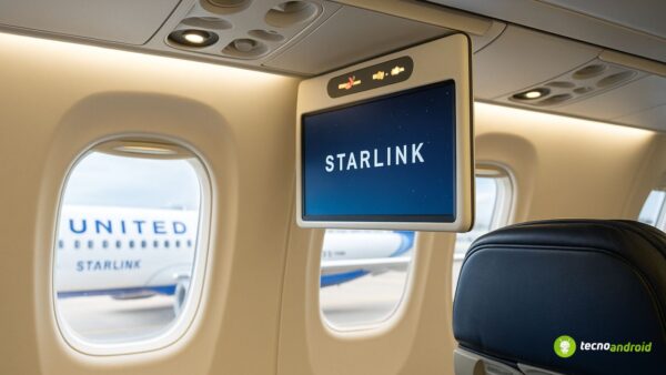 United Airlines porta il Wi-Fi con connessione Starlink sugli aerei
