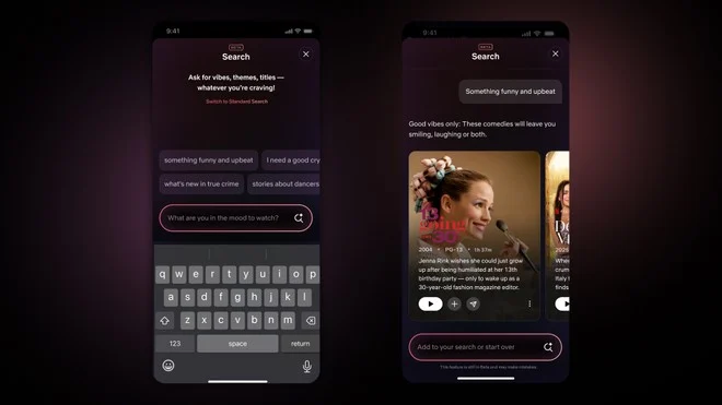 Netflix suggerimenti e ricerca AI Netflix suggerimenti e ricerca AI