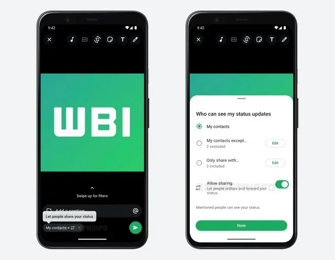 WhatsApp aggiornamenti di stato WhatsApp aggiornamenti di stato