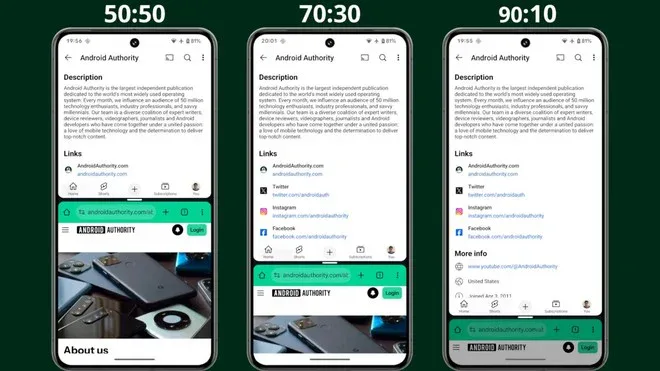 Android 16, nuova modalità split-screen estrema: ecco come sarà Android 16, nuova modalità split-screen estrema: ecco come sarà