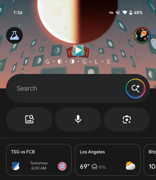 Google Gemini nuova barra Google Gemini nuova barra