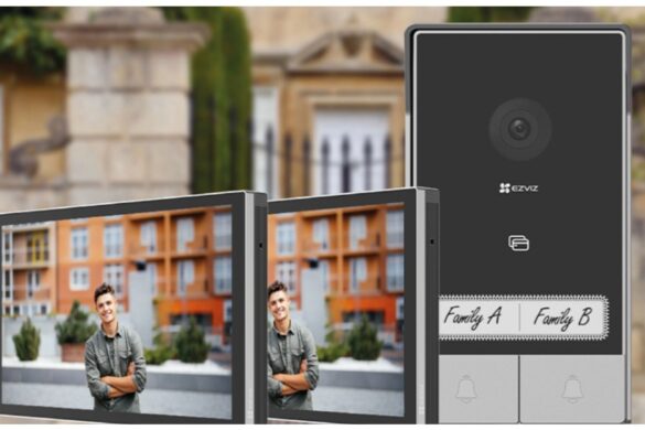 EZVIZ lancia HP7 Bifamiliare, il videocitofono smart per ingressi condivisi e accessi indipendenti