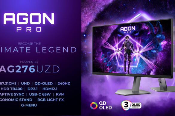AOC AGON PRO AG276UZD presenta il monitor gaming 4K a 240Hz che rivoluziona il gaming