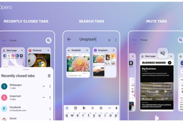 Opera rivoluziona la gestione delle schede su Android