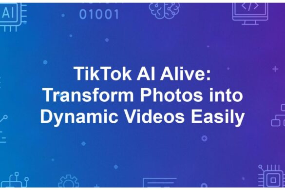 TikTok lancia AI Alive, lo strumento creativo che trasforma una foto in video