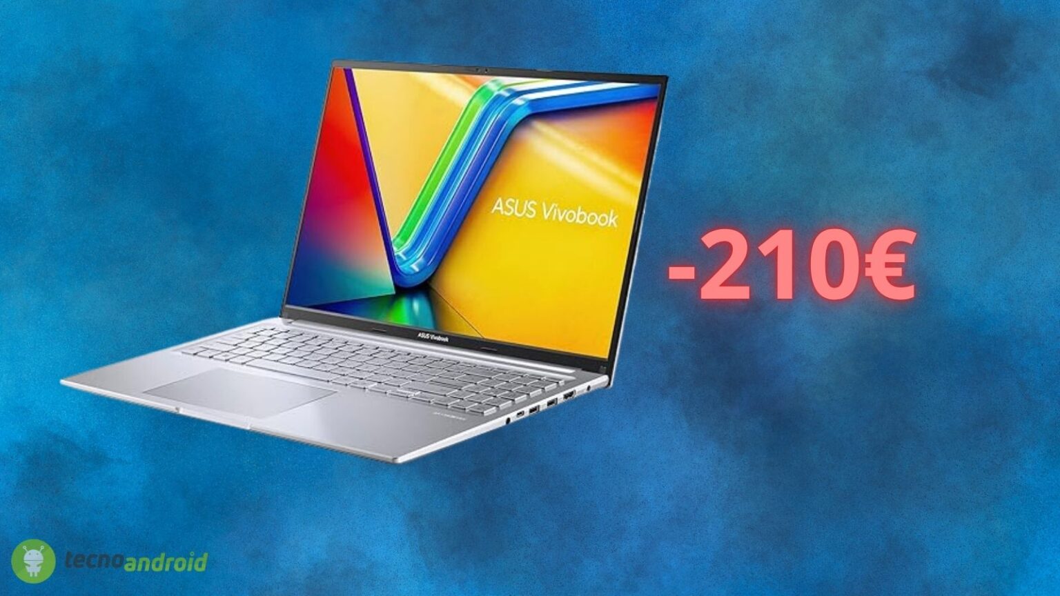 Amazon, prezzo e sconto imperdibile per Asus Vivobook 16