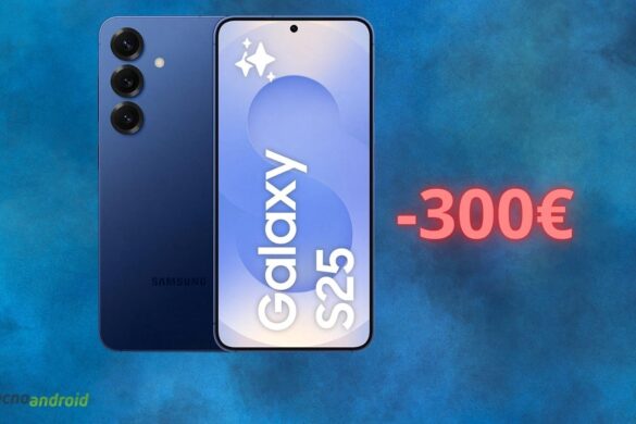 Amazon FOLLE: il Samsung Galaxy S25 è SCONTATO di 300 euro