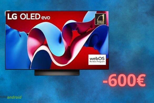 Amazon fa crollare il prezzo della smart TV LG OLED: oggi scontata di 620 euro