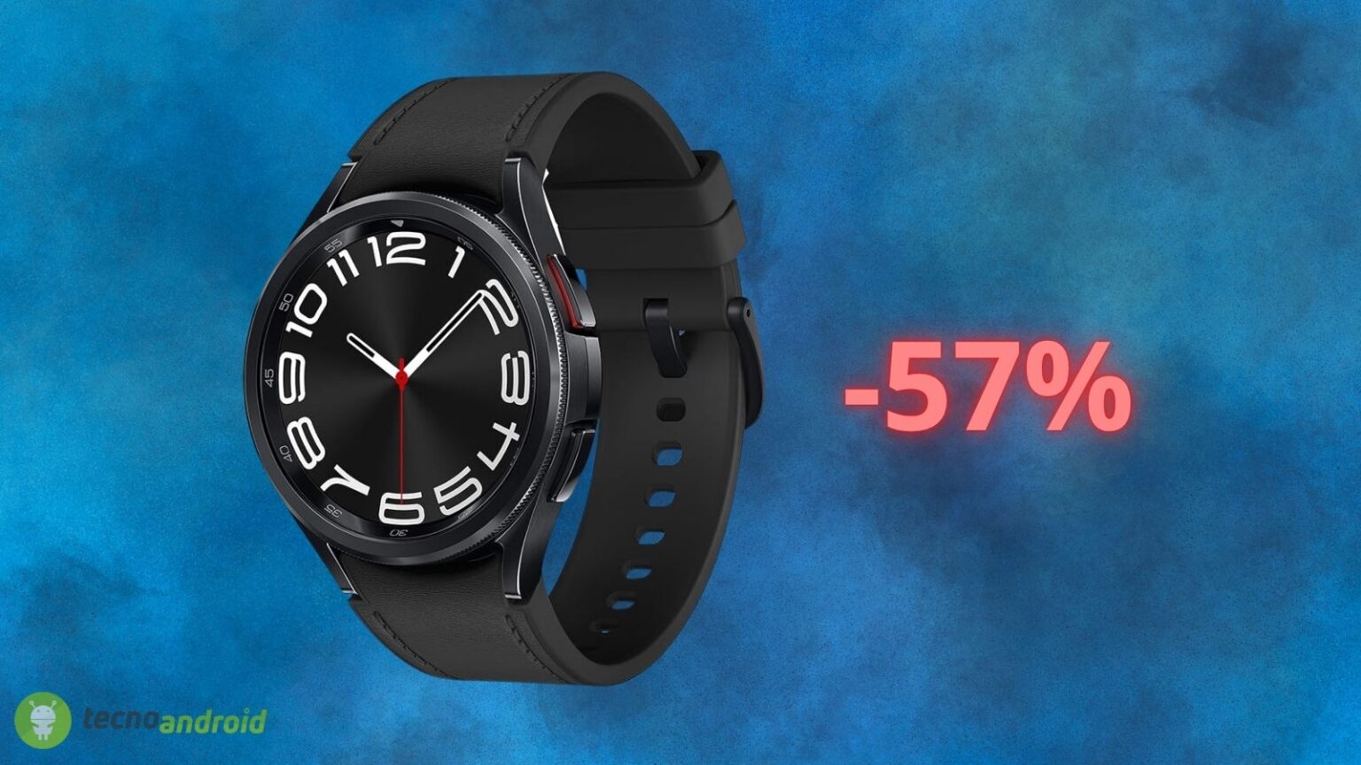Samsung Galaxy Watch6 Classic con sconto Amazon del 57%: da acquistare subito