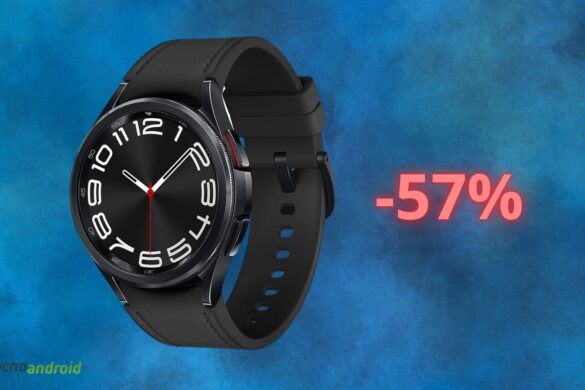 Samsung Galaxy Watch6 Classic con sconto Amazon del 57%: da acquistare subito