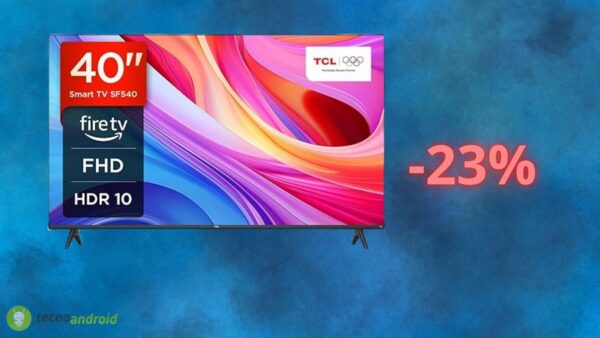 Smart TV TCL a prezzo dimezzato su Amazon: costa 199 euro