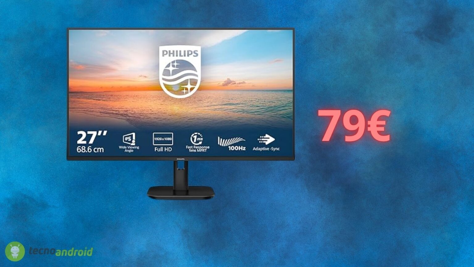 Amazon sconta a MENO di 80 euro questo monitor Philips