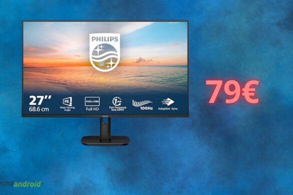 Amazon sconta a MENO di 80 euro questo monitor Philips