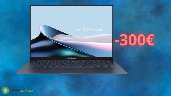 Asus Zenbook 14 è in OFFERTA di 300 euro solo oggi su Amazon