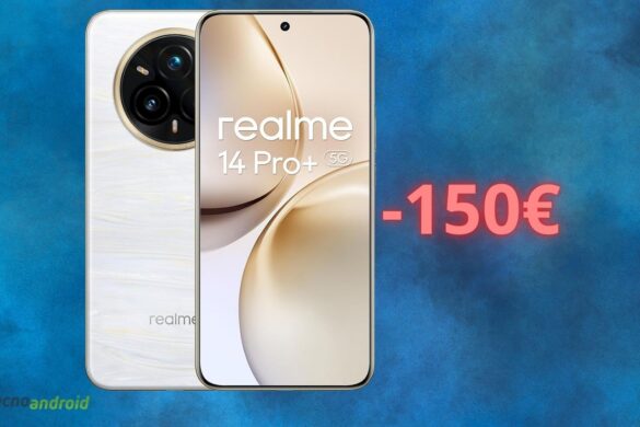 Realme 14 Pro+ è in OFFERTA FOLLE di 150 euro su Amazon solo oggi
