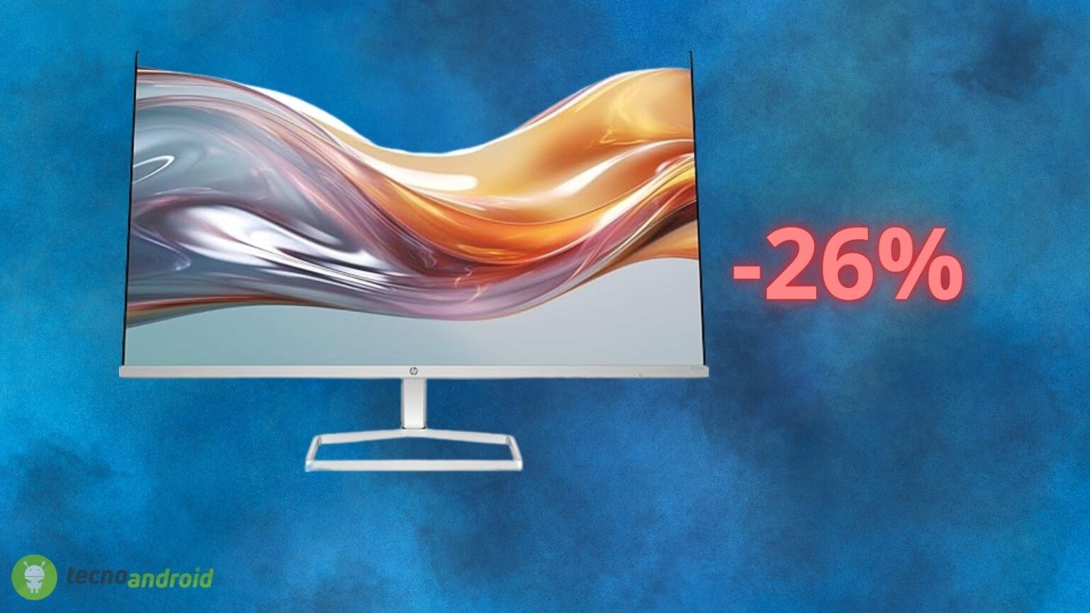 Monitor HP in OFFERTA SHOCK su Amazon con sconto del 26%