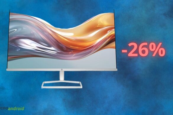 Monitor HP in OFFERTA SHOCK su Amazon con sconto del 26%