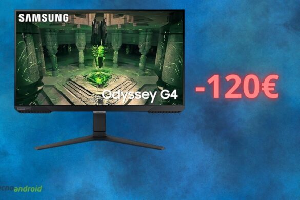 Amazon ABBATTE del 41% il prezzo del monitor Samsung Odyssey G4