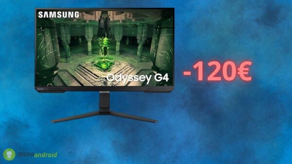 Amazon ABBATTE del 41% il prezzo del monitor Samsung Odyssey G4