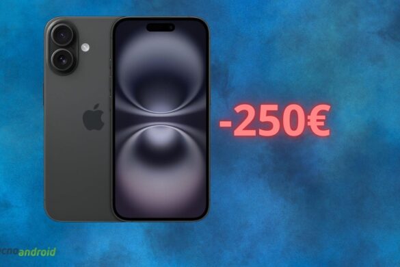 Apple iPhone 16 è in OFFERTA di 250 euro su AMAZON solo oggi