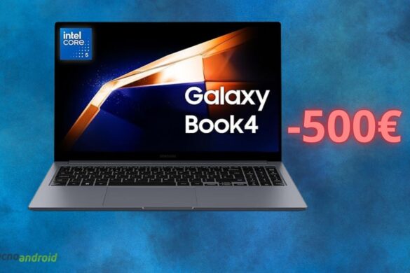 Samsung Galaxy Book4 sconto FOLLE di 500 euro su Amazon