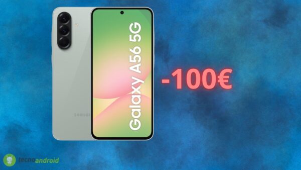 Samsung Galaxy A56, il prezzo è IMPERDIBILE su Amazon: sconto subito di 100 euro